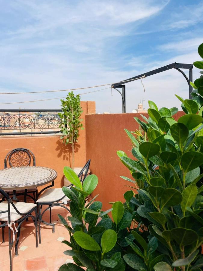 Riad Ms Holidays Terrasse Privatise Marrakech Marrakesh Eksteriør bilde